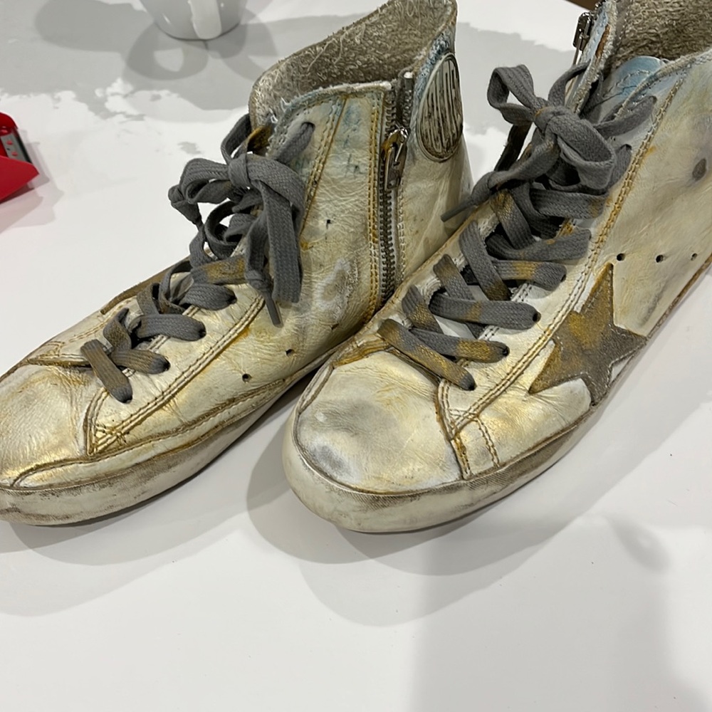golden goose francy hightops